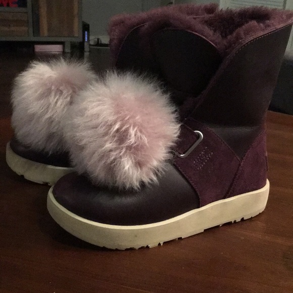 ugg isley patent waterproof boot